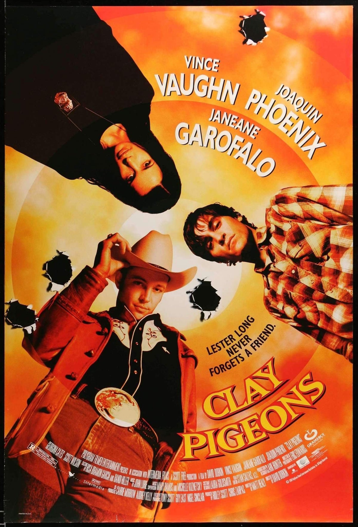 Clay Pigeons (1998) original movie poster for sale at Original Film Art