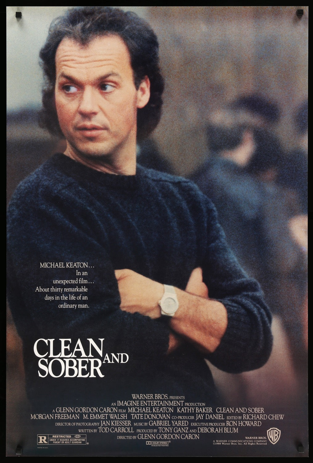 Clean and Sober (1988) original movie poster for sale at Original Film Art - Vintage Movie Posters