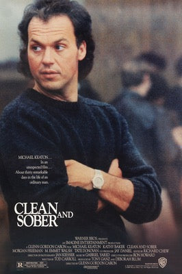 Clean and Sober (1988) original movie poster for sale at Original Film Art - Vintage Movie Posters
