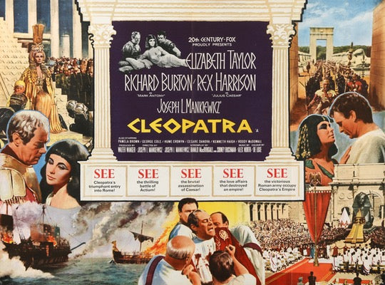 Cleopatra (1963) original movie poster for sale at Original Film Art - Vintage Movie Posters