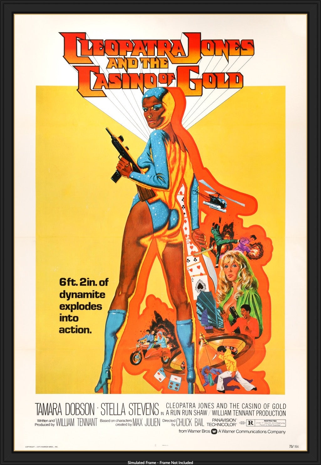 Cleopatra Jones and the Casino of Gold (1975) original movie poster for sale at Original Film Art - Vintage Movie Posters