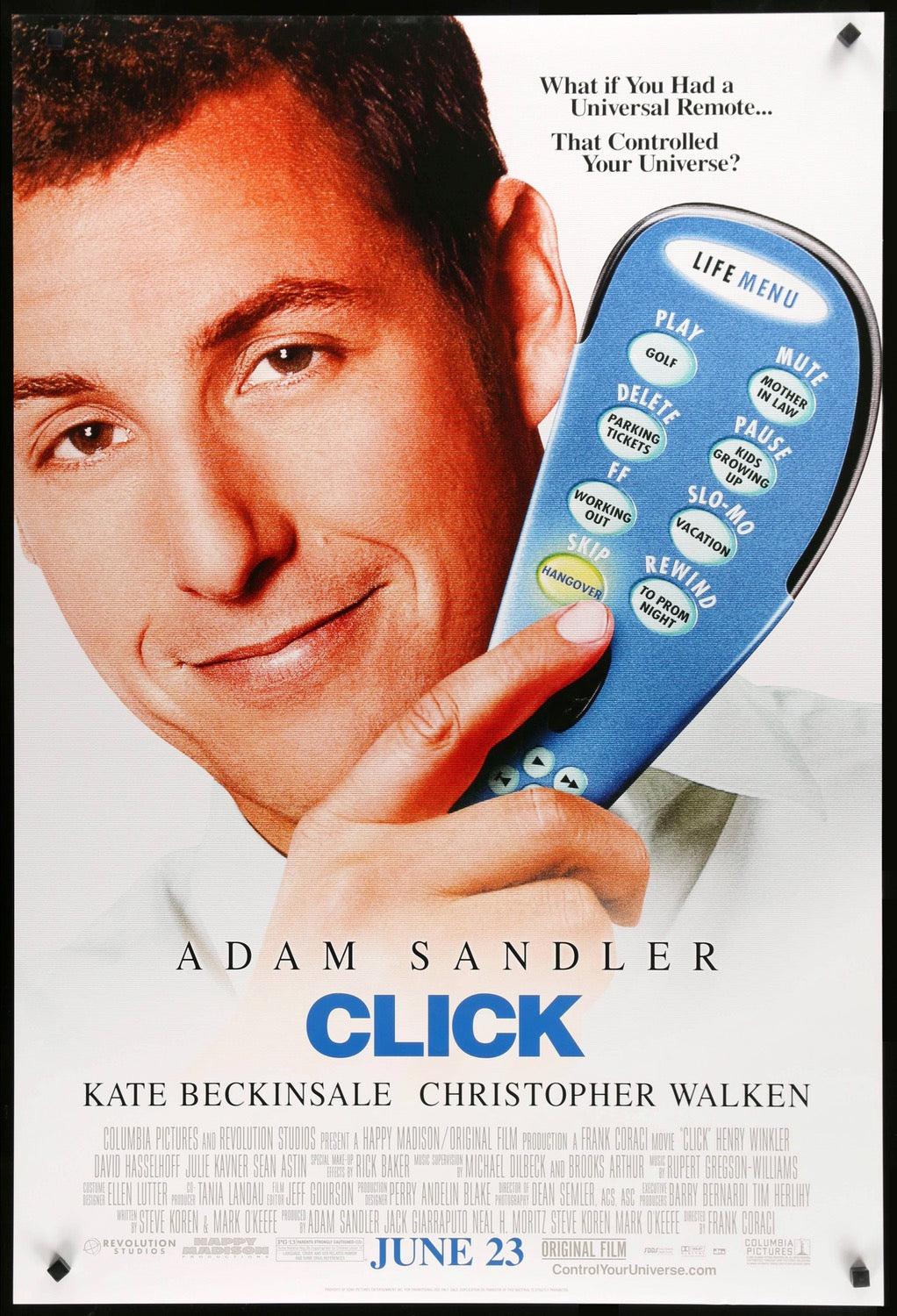 Click (2006) original movie poster for sale at Original Film Art