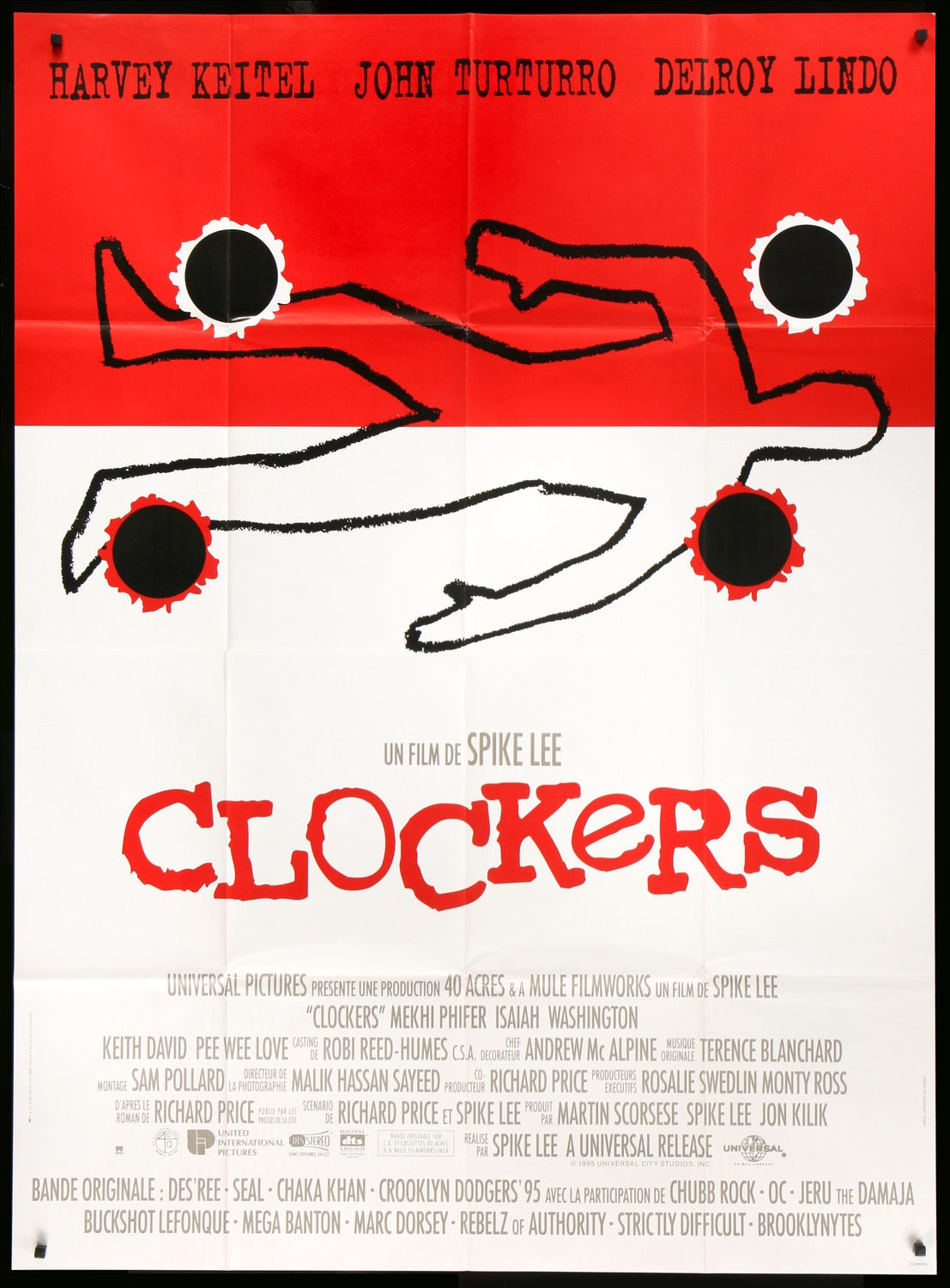 Clockers (1995) original movie poster for sale at Original Film Art