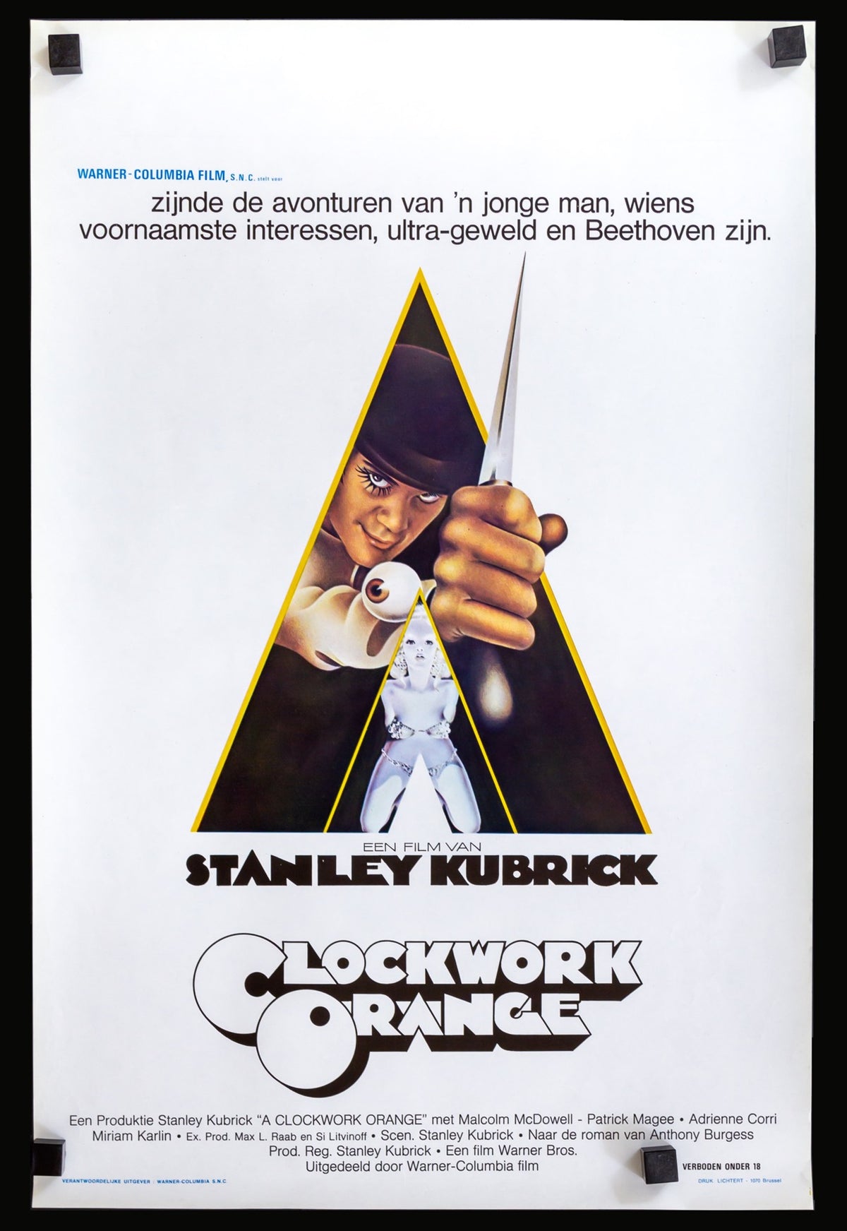 Clockwork Orange (1972) original movie poster for sale at Original Film Art - Vintage Movie Posters