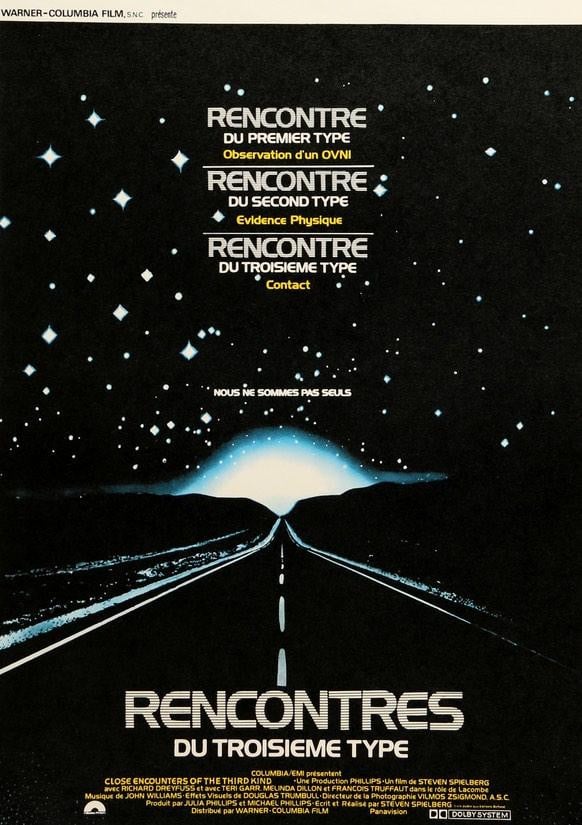 Close Encounters of the Third Kind (1977) original movie poster for sale at Original Film Art - Vintage Movie Posters