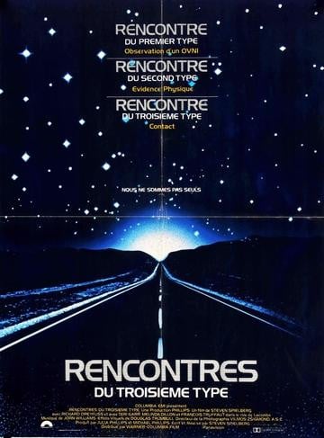 Close Encounters of the Third Kind (1977) original movie poster for sale at Original Film Art - Vintage Movie Posters