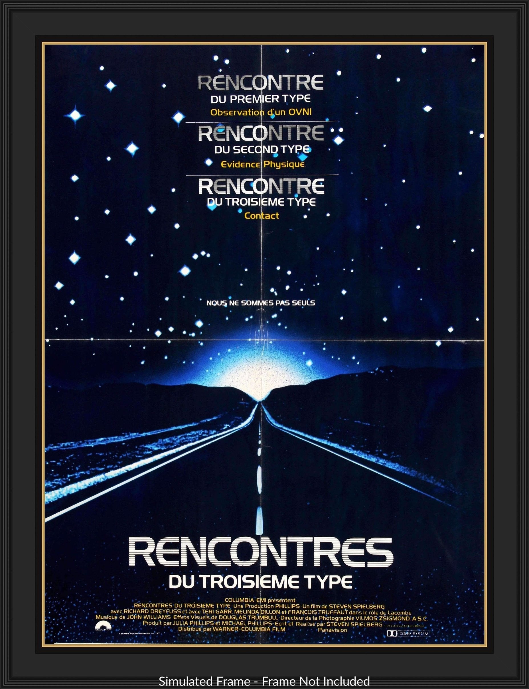 Close Encounters of the Third Kind (1977) original movie poster for sale at Original Film Art