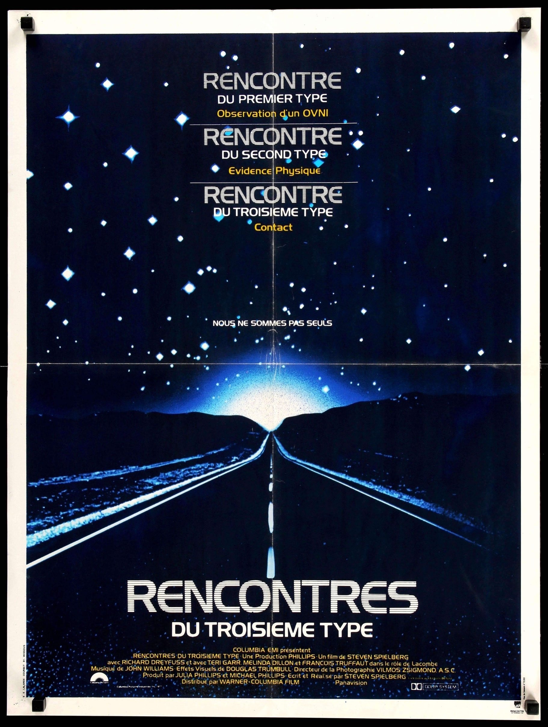 Close Encounters of the Third Kind (1977) original movie poster for sale at Original Film Art