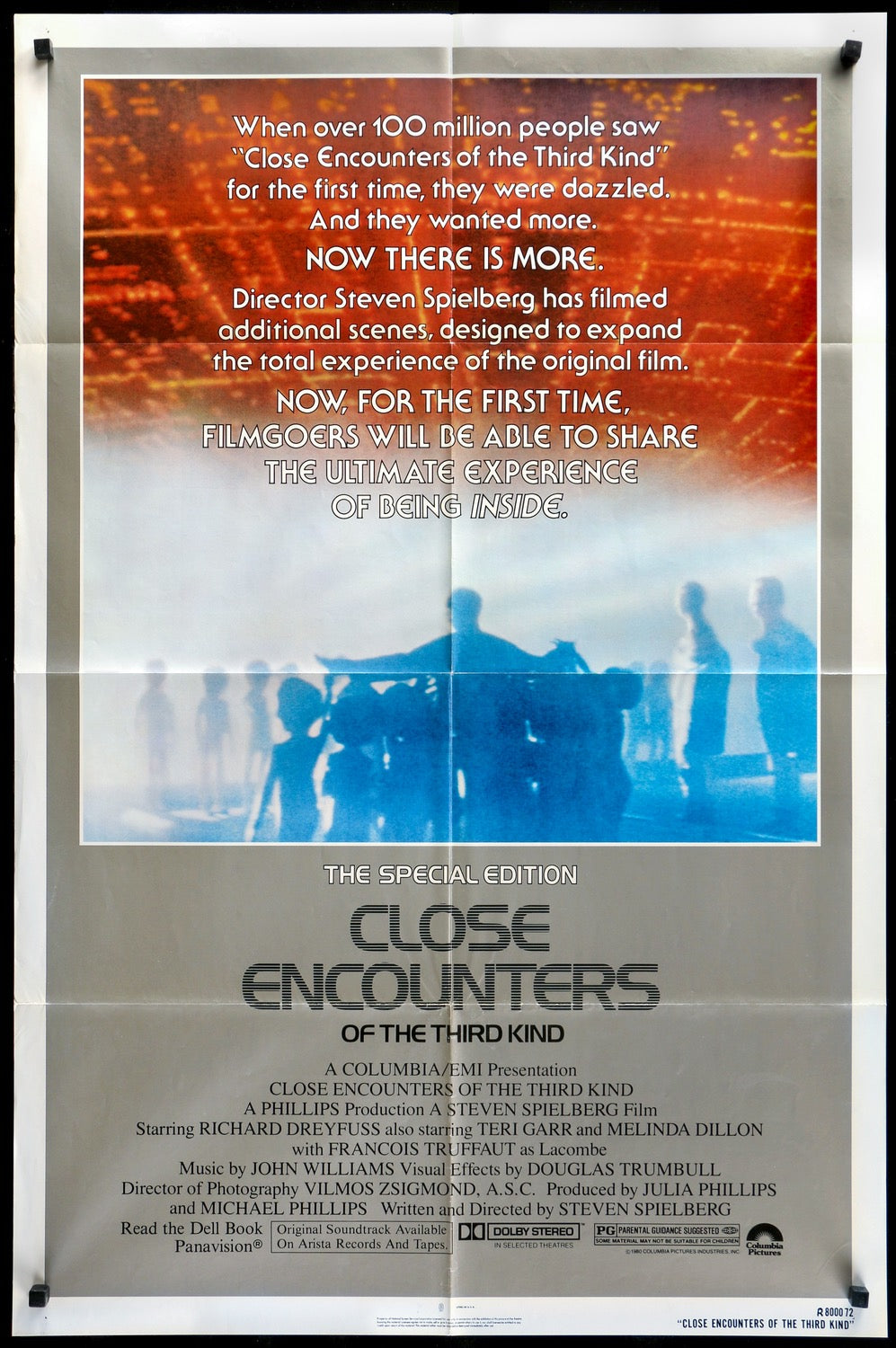 Close Encounters of the Third Kind (1977) original movie poster for sale at Original Film Art - Vintage Movie Posters