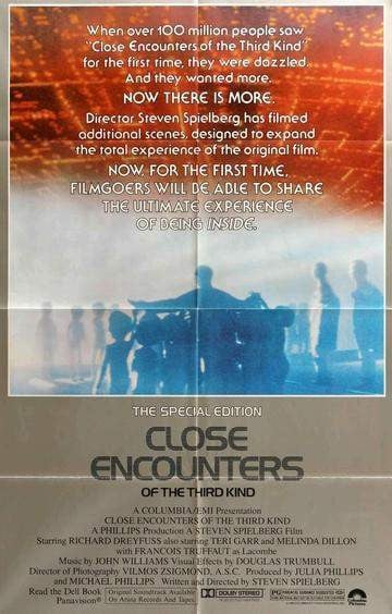 Close Encounters of the Third Kind (1977) original movie poster for sale at Original Film Art - Vintage Movie Posters
