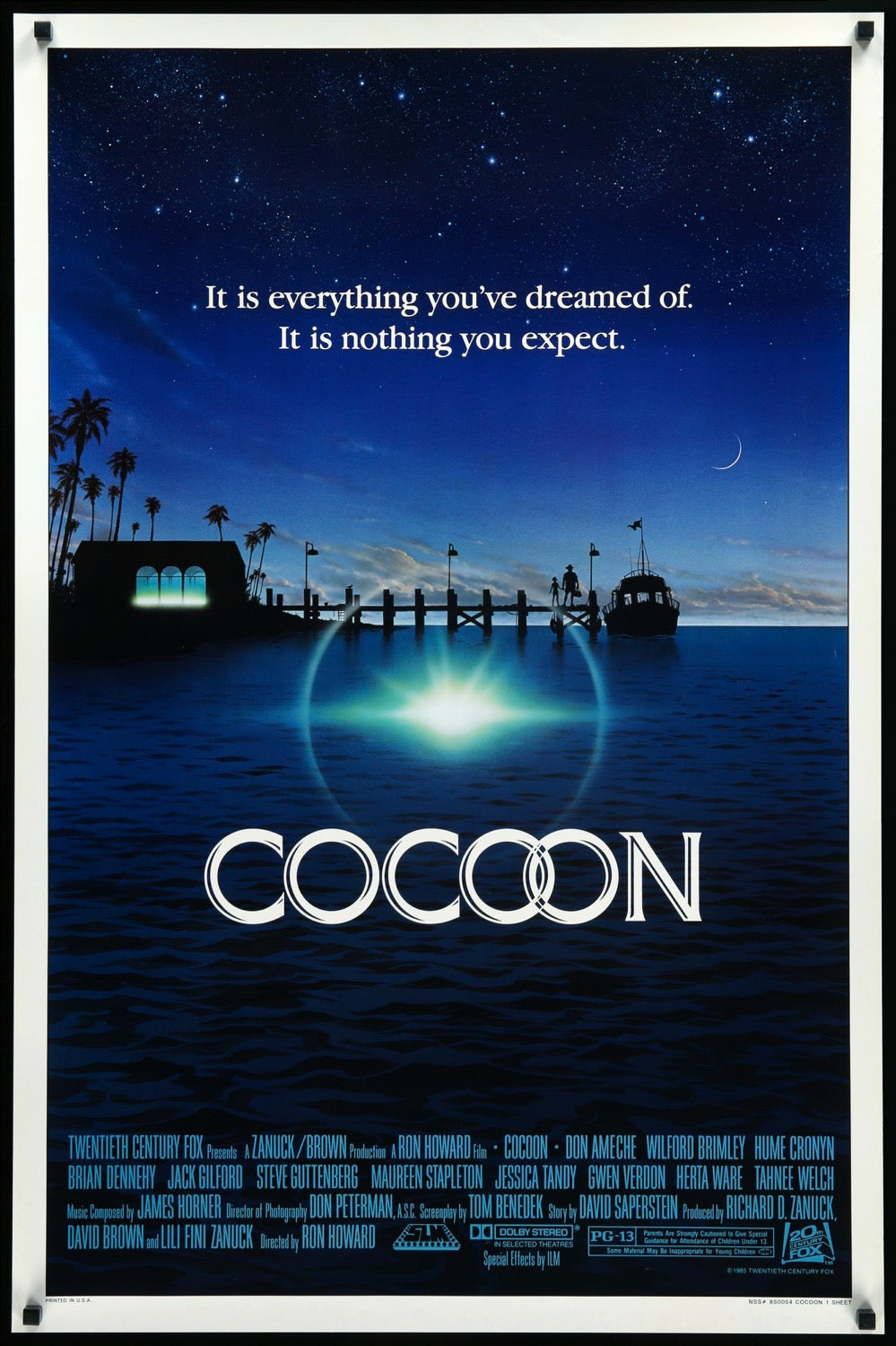 Cocoon (1985) original movie poster for sale at Original Film Art - Vintage Movie Posters
