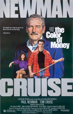 Color of Money (1986) original movie poster for sale at Original Film Art - Vintage Movie Posters