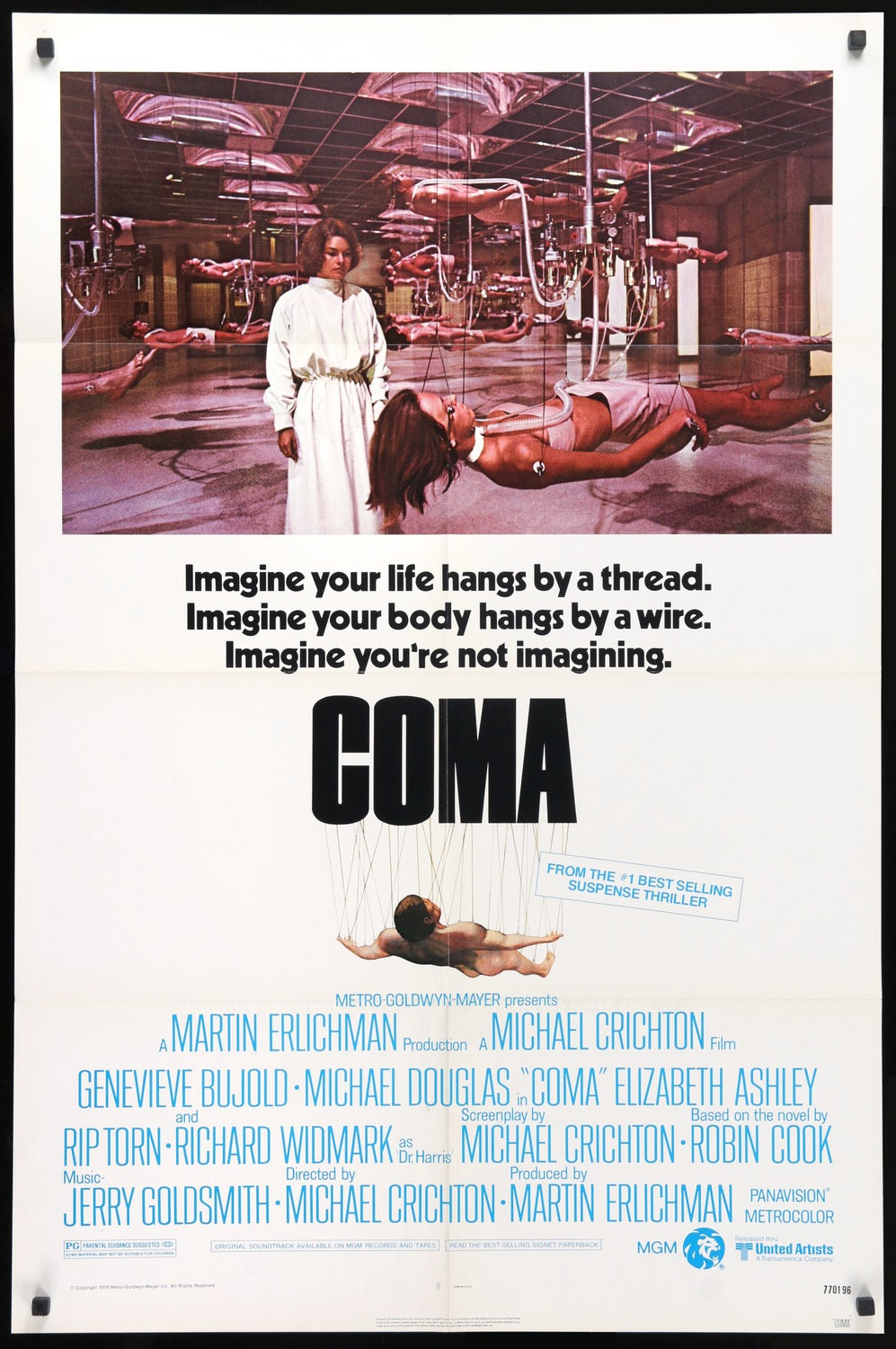 Coma (1978) original movie poster for sale at Original Film Art - Vintage Movie Posters