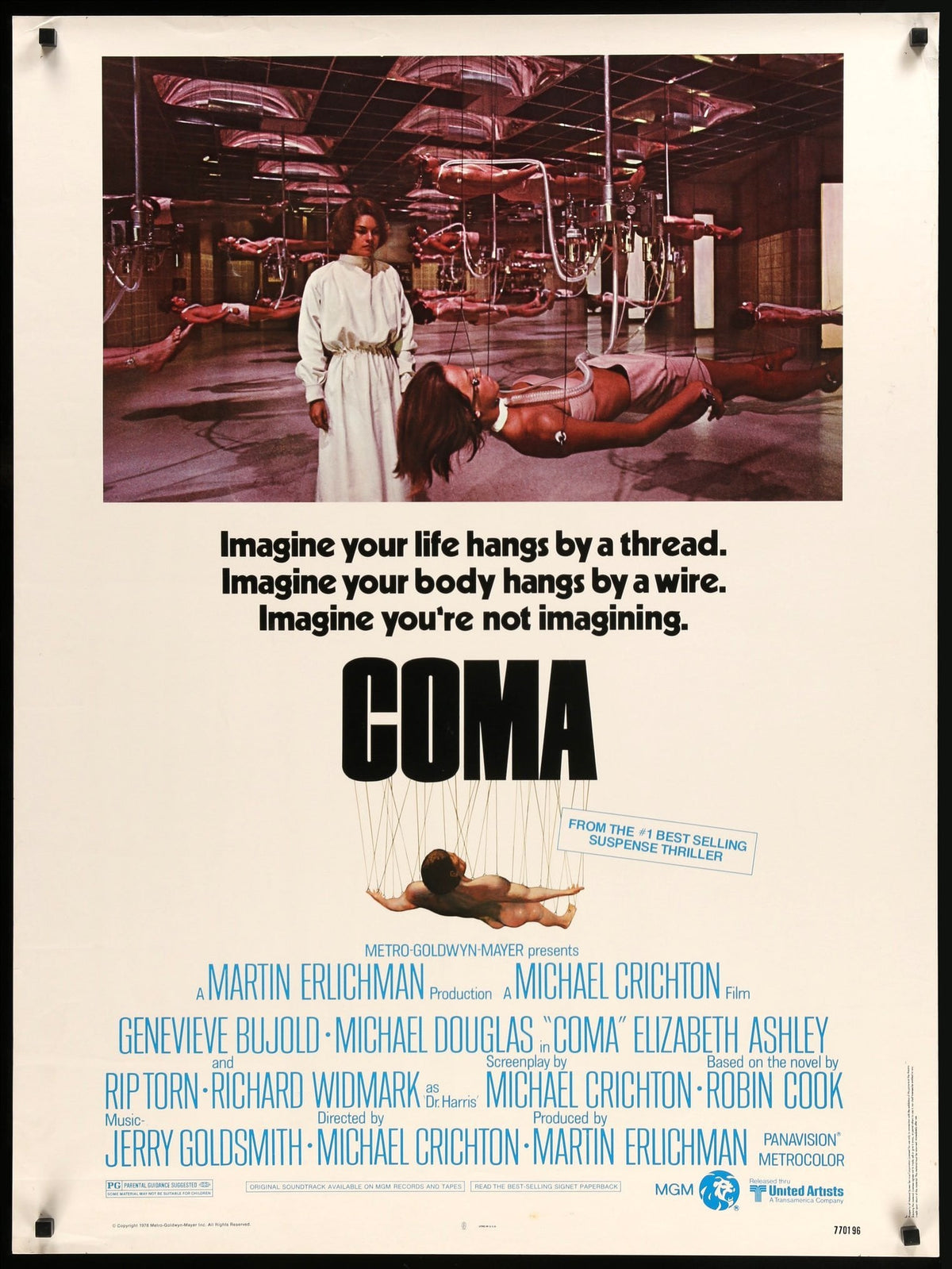 Coma (1978) original movie poster for sale at Original Film Art - Vintage Movie Posters