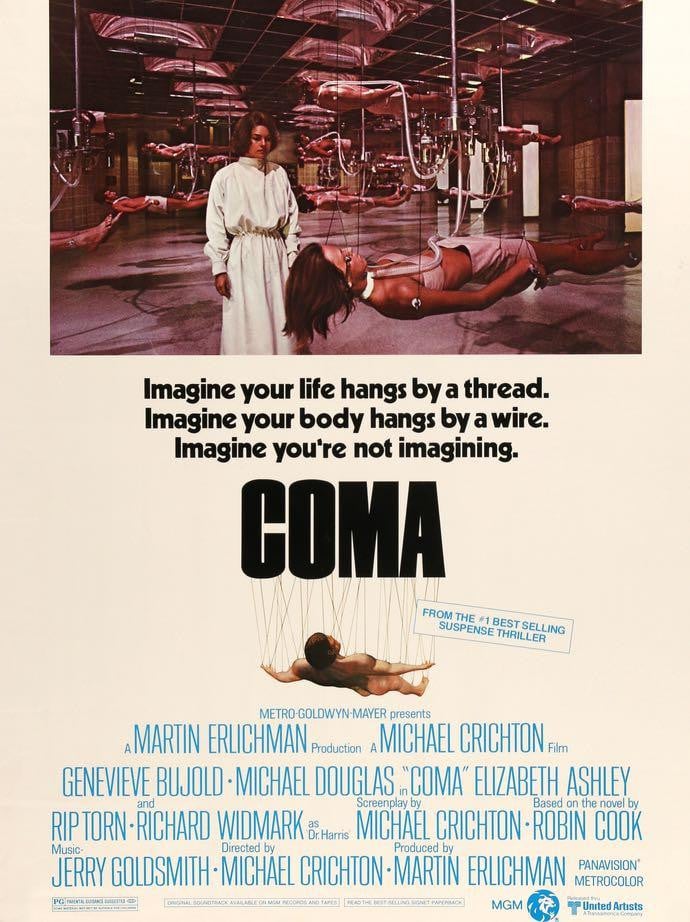 Coma (1978) original movie poster for sale at Original Film Art - Vintage Movie Posters