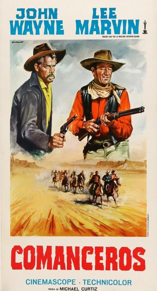 Comancheros (1961) original movie poster for sale at Original Film Art