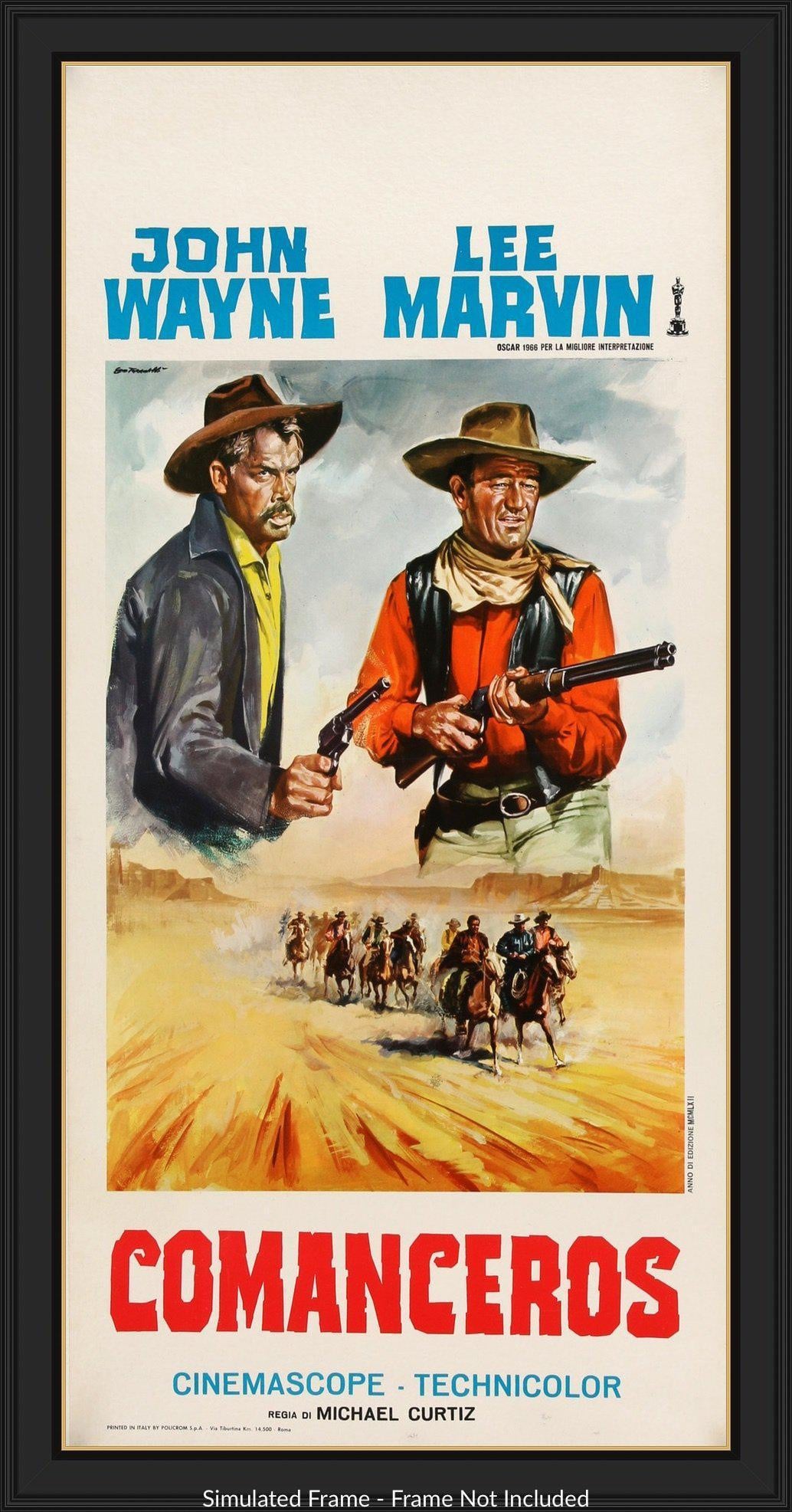Comancheros (1961) original movie poster for sale at Original Film Art