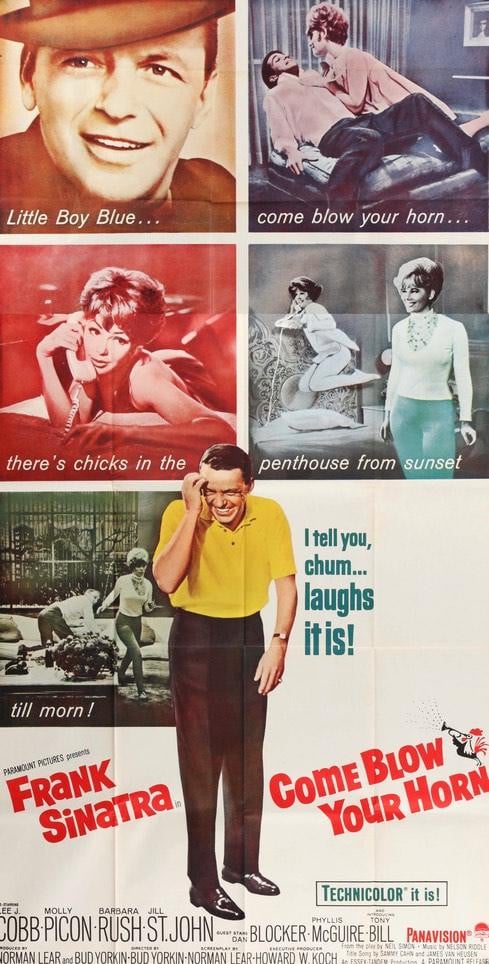 Come Blow Your Horn (1963) original movie poster for sale at Original Film Art - Vintage Movie Posters