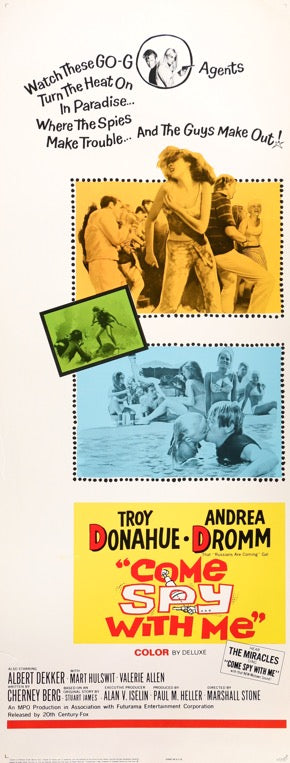 Come Spy with Me (1967) original movie poster for sale at Original Film Art