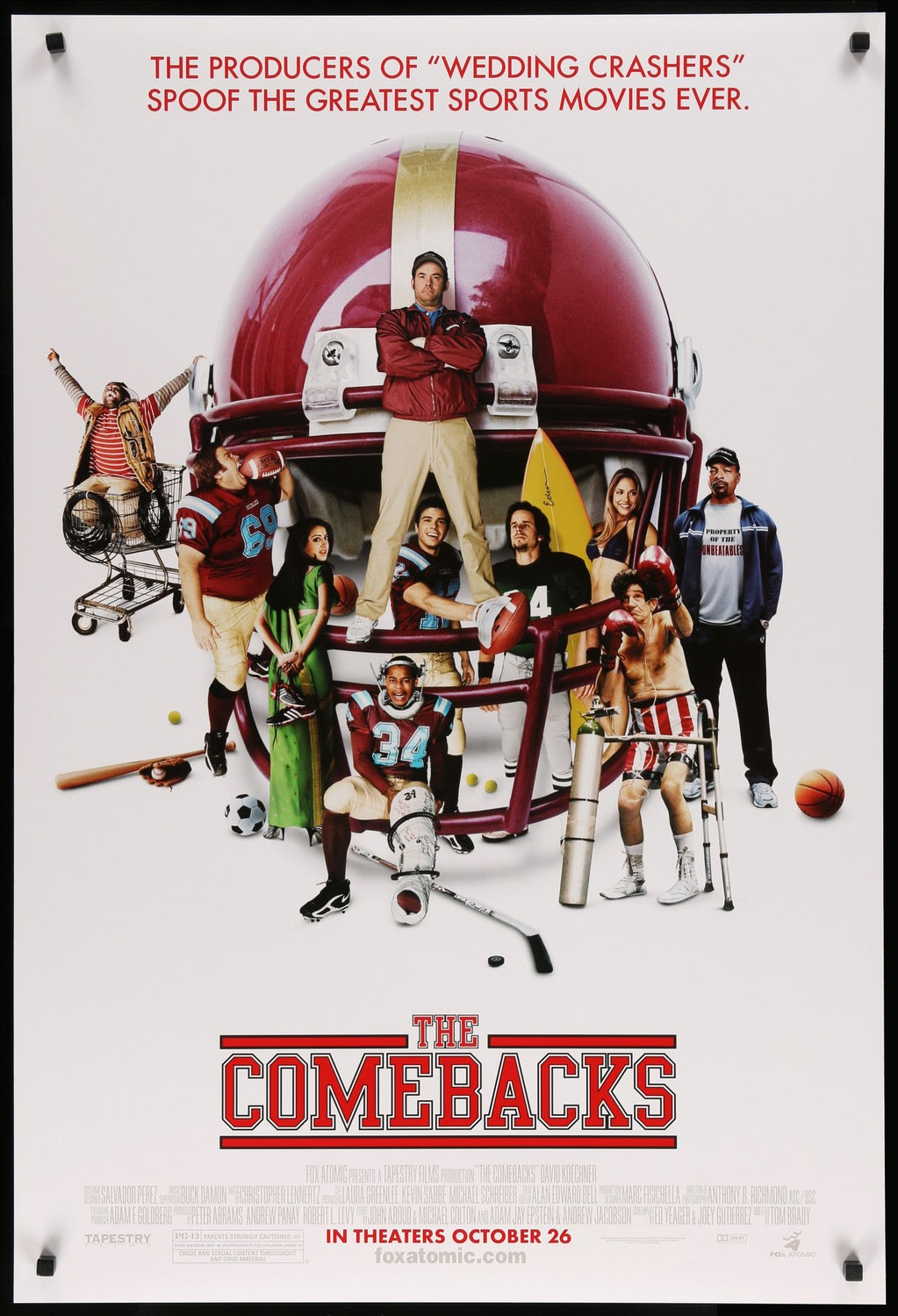 Comebacks (2007) original movie poster for sale at Original Film Art - Vintage Movie Posters