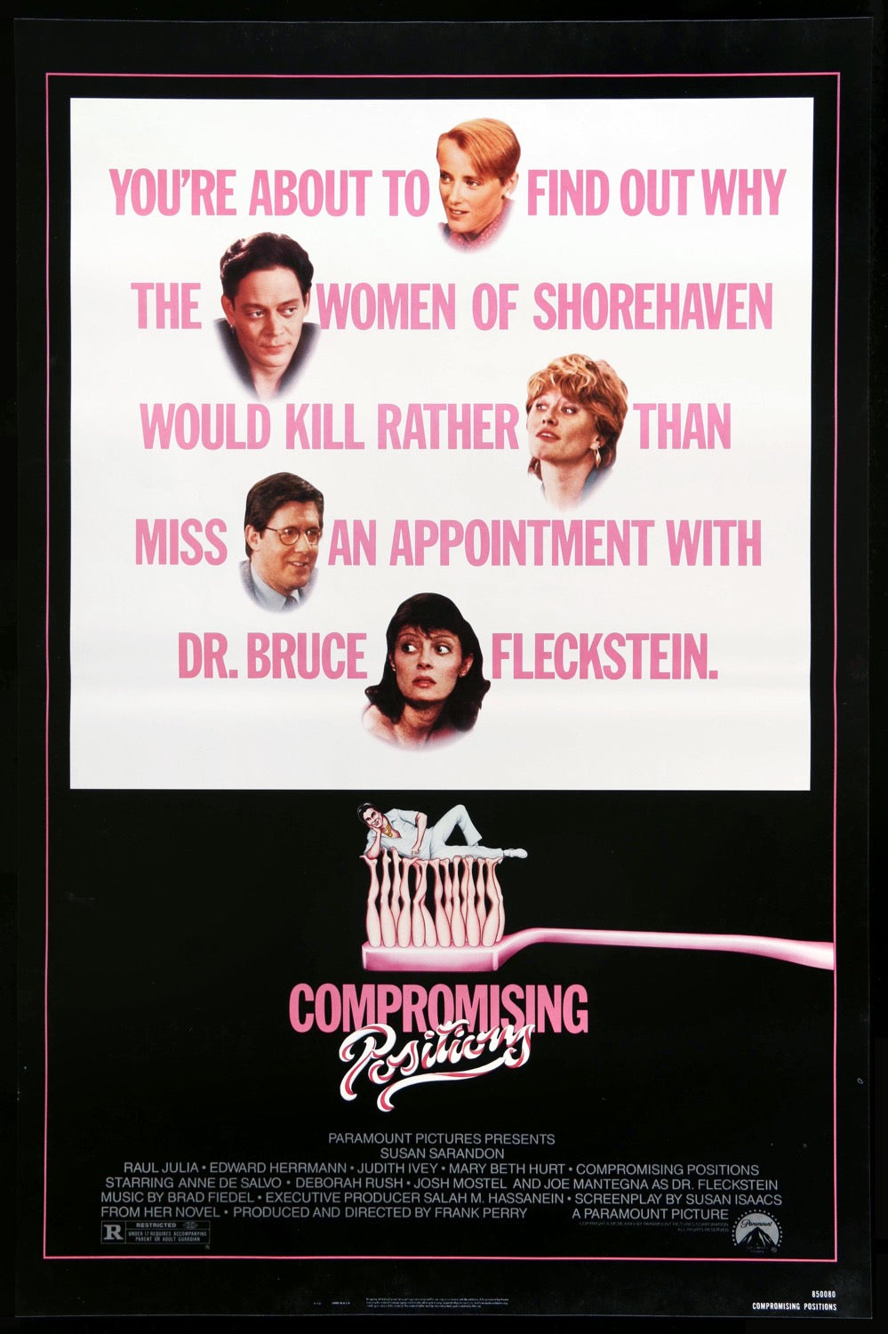 Compromising Positions (1985) original movie poster for sale at Original Film Art