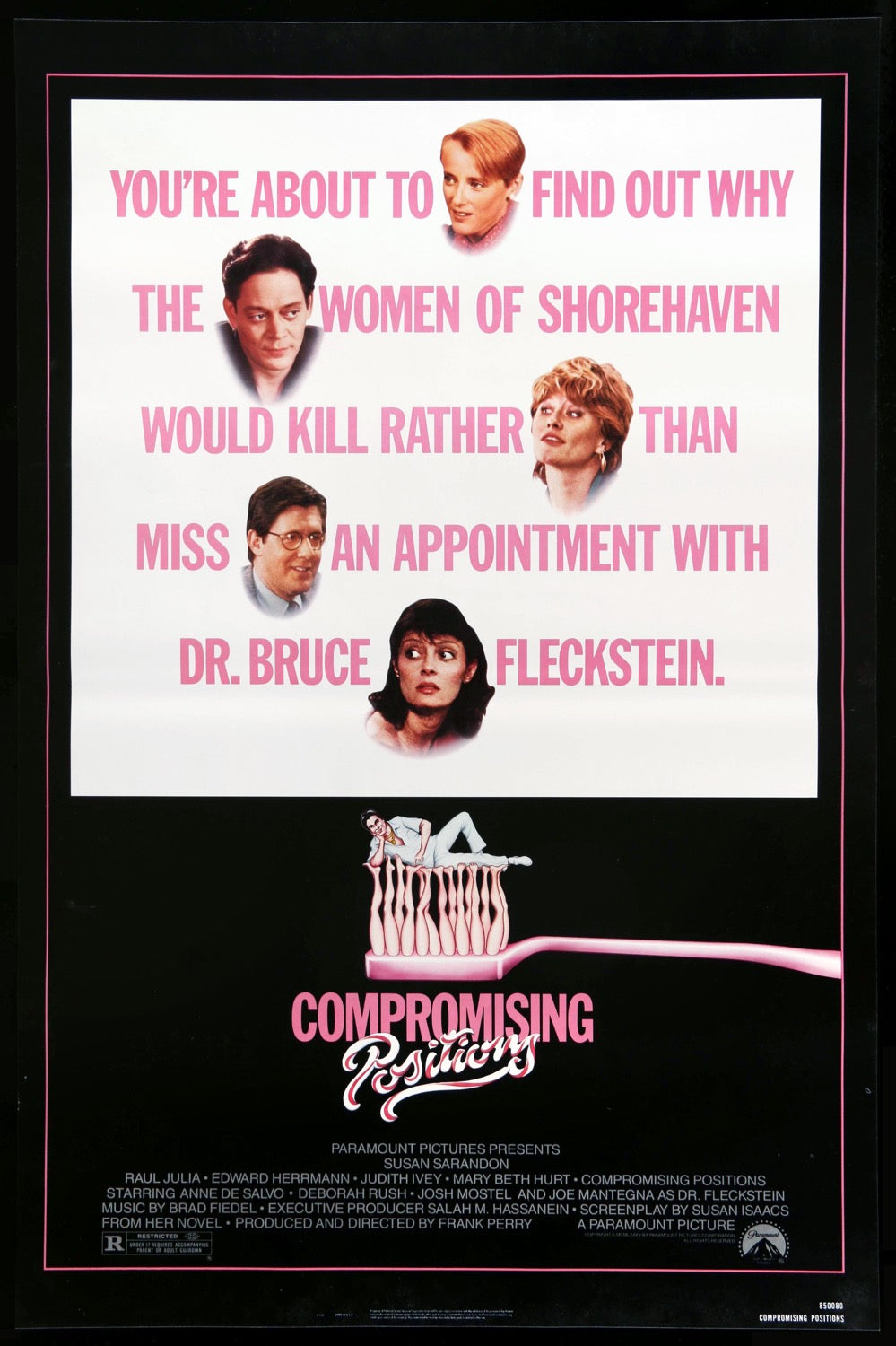 Compromising Positions (1985) original movie poster for sale at Original Film Art - Vintage Movie Posters