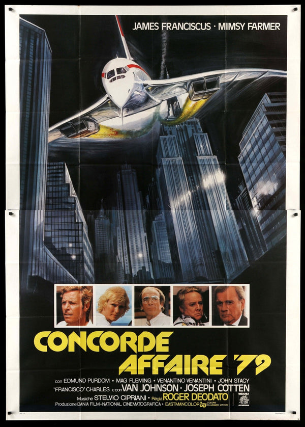 Concorde Affaire '79 (1979) Original Italian Movie Poster
