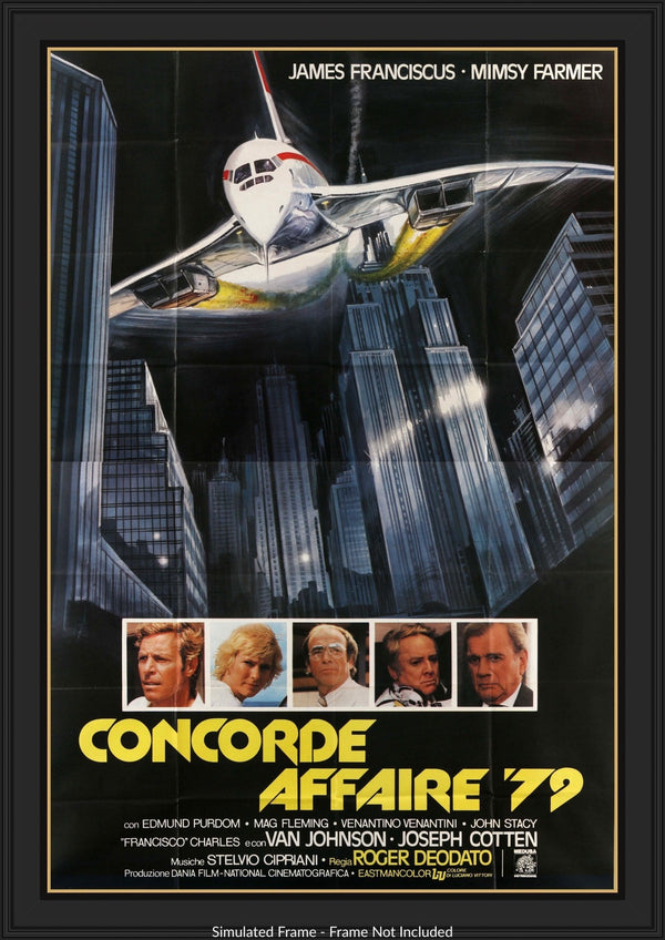 Concorde Affaire '79 (1979) Original Italian Movie Poster