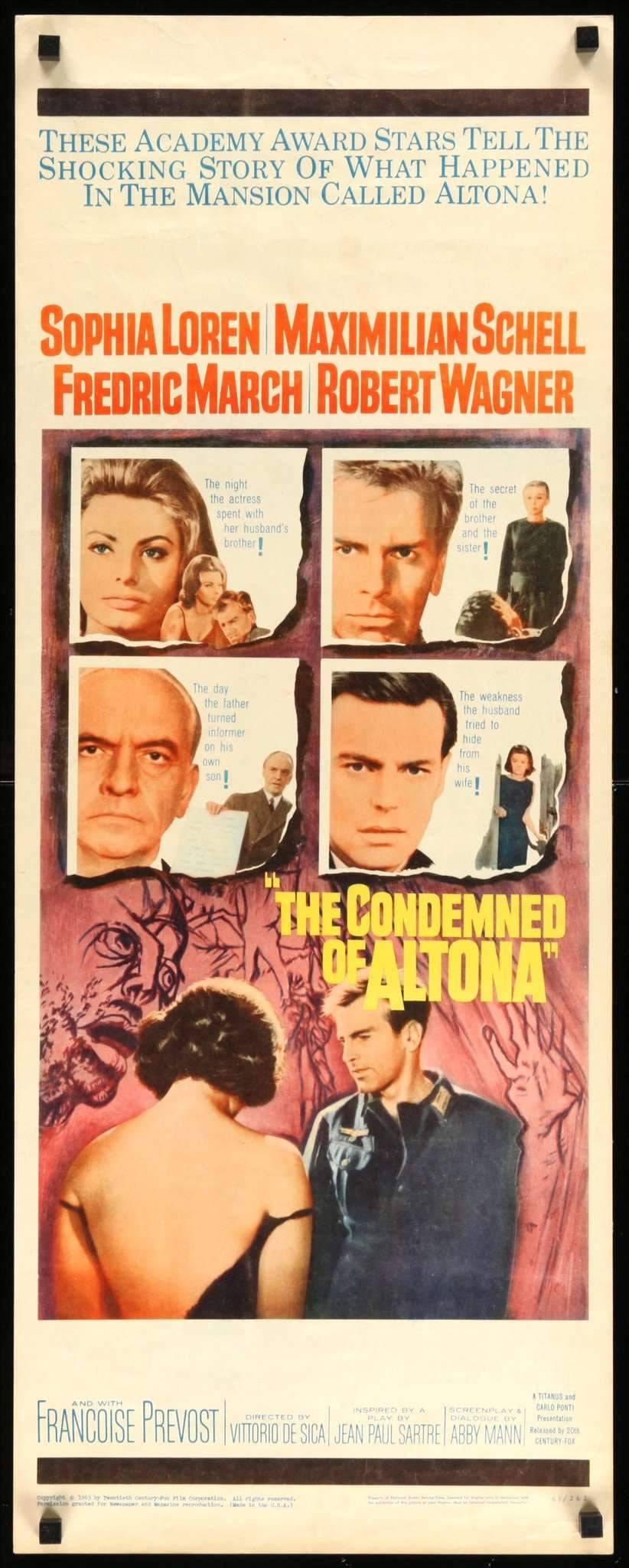 Condemned of Altona (1963) original movie poster for sale at Original Film Art - Vintage Movie Posters