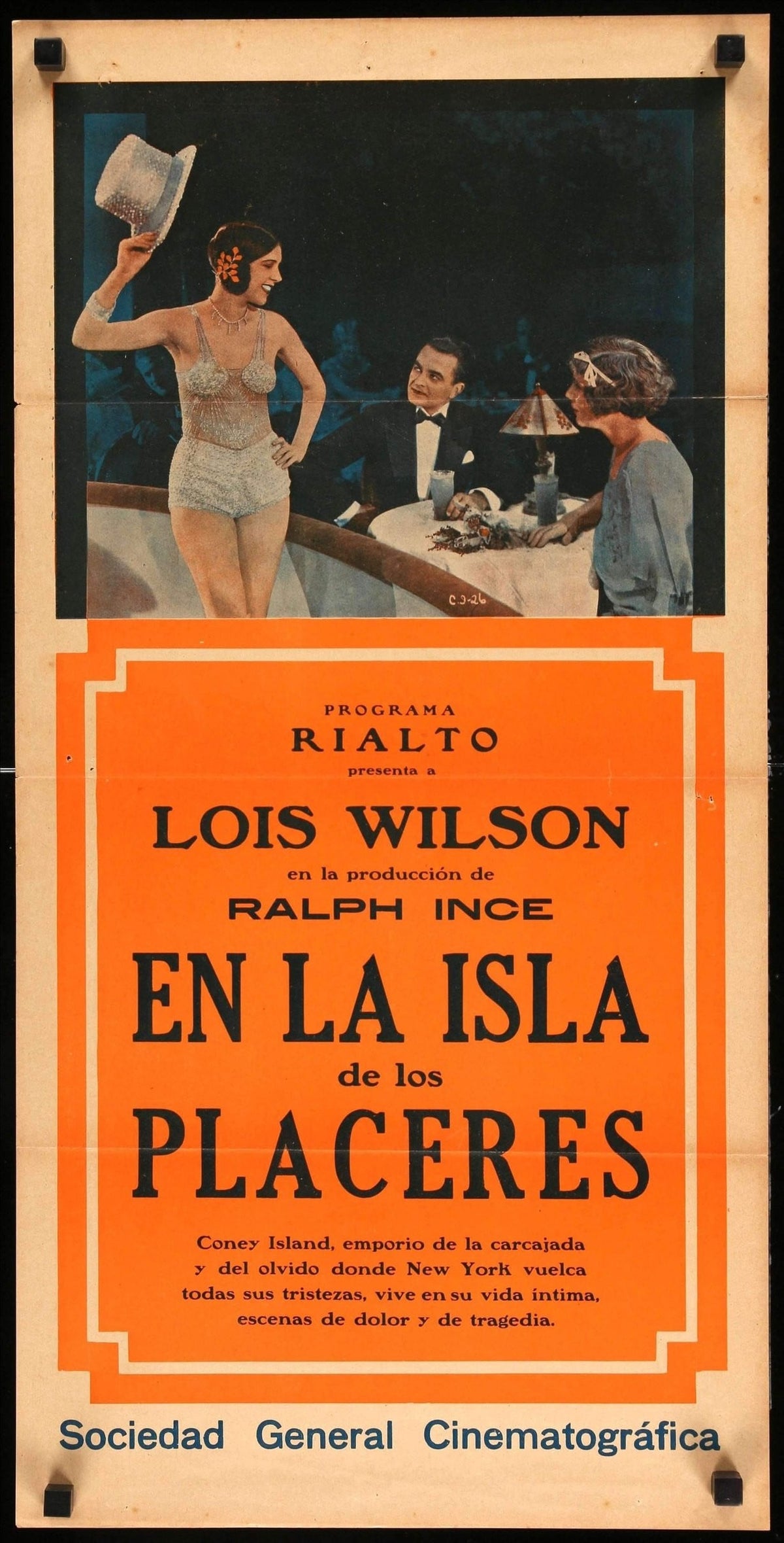 Coney Island (1928) original movie poster for sale at Original Film Art