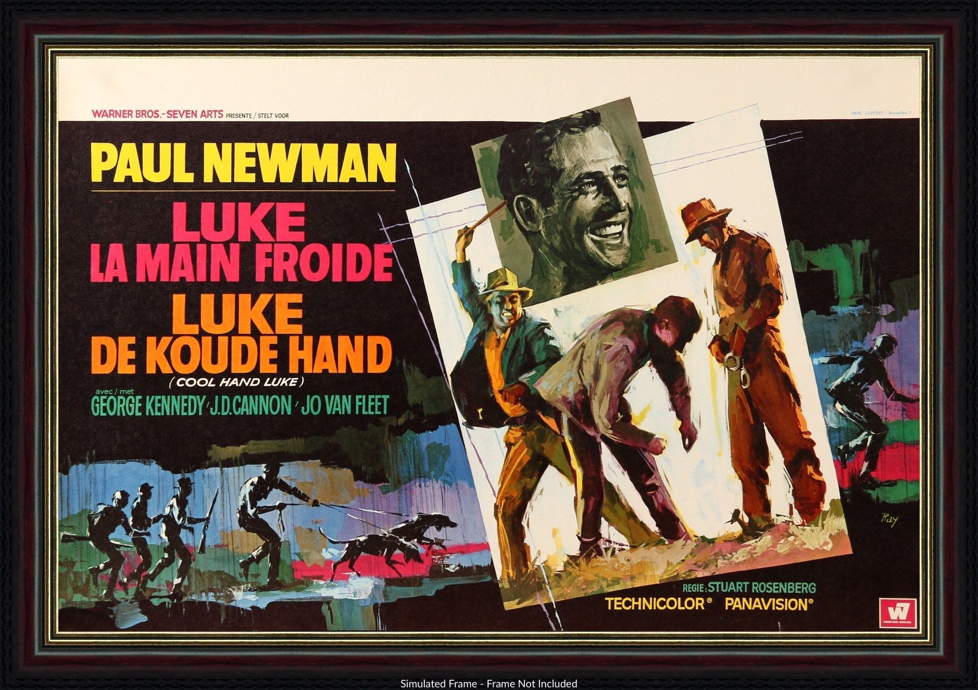 Cool Hand Luke (1967) original movie poster for sale at Original Film Art