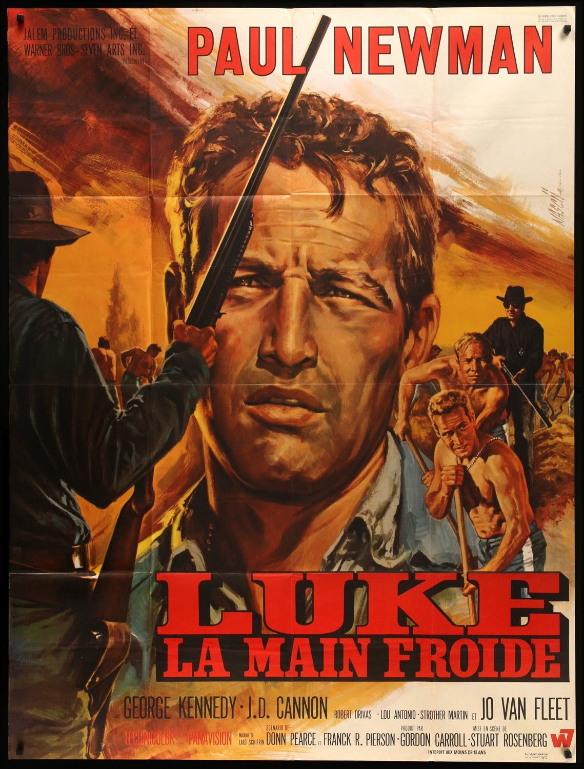 Cool Hand Luke (1967) original movie poster for sale at Original Film Art - Vintage Movie Posters