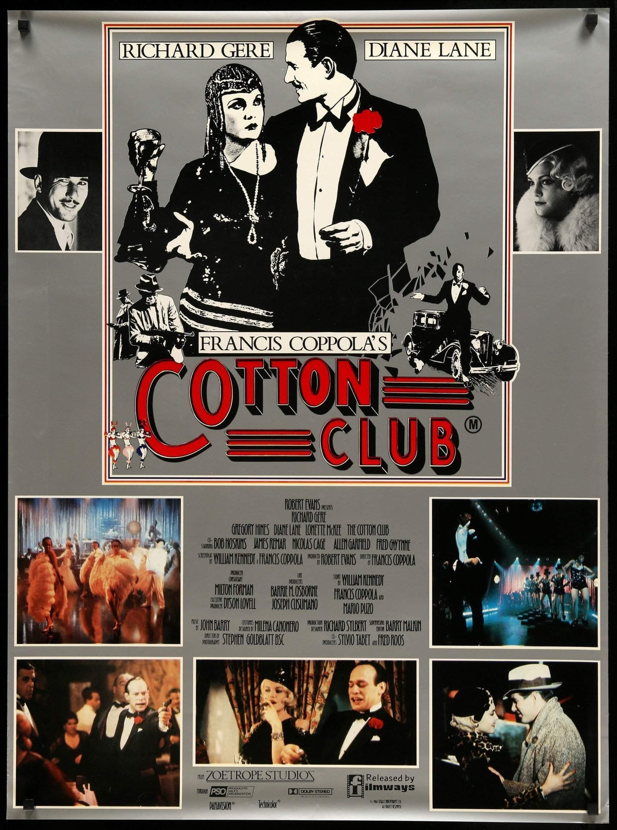 Cotton Club (1984) original movie poster for sale at Original Film Art - Vintage Movie Posters