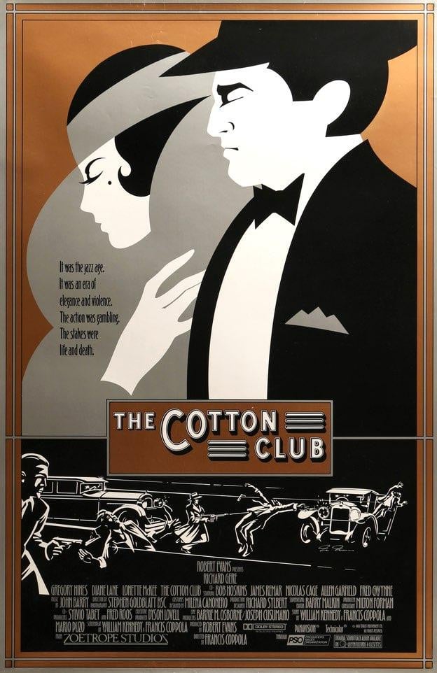 Cotton Club (1984) original movie poster for sale at Original Film Art - Vintage Movie Posters