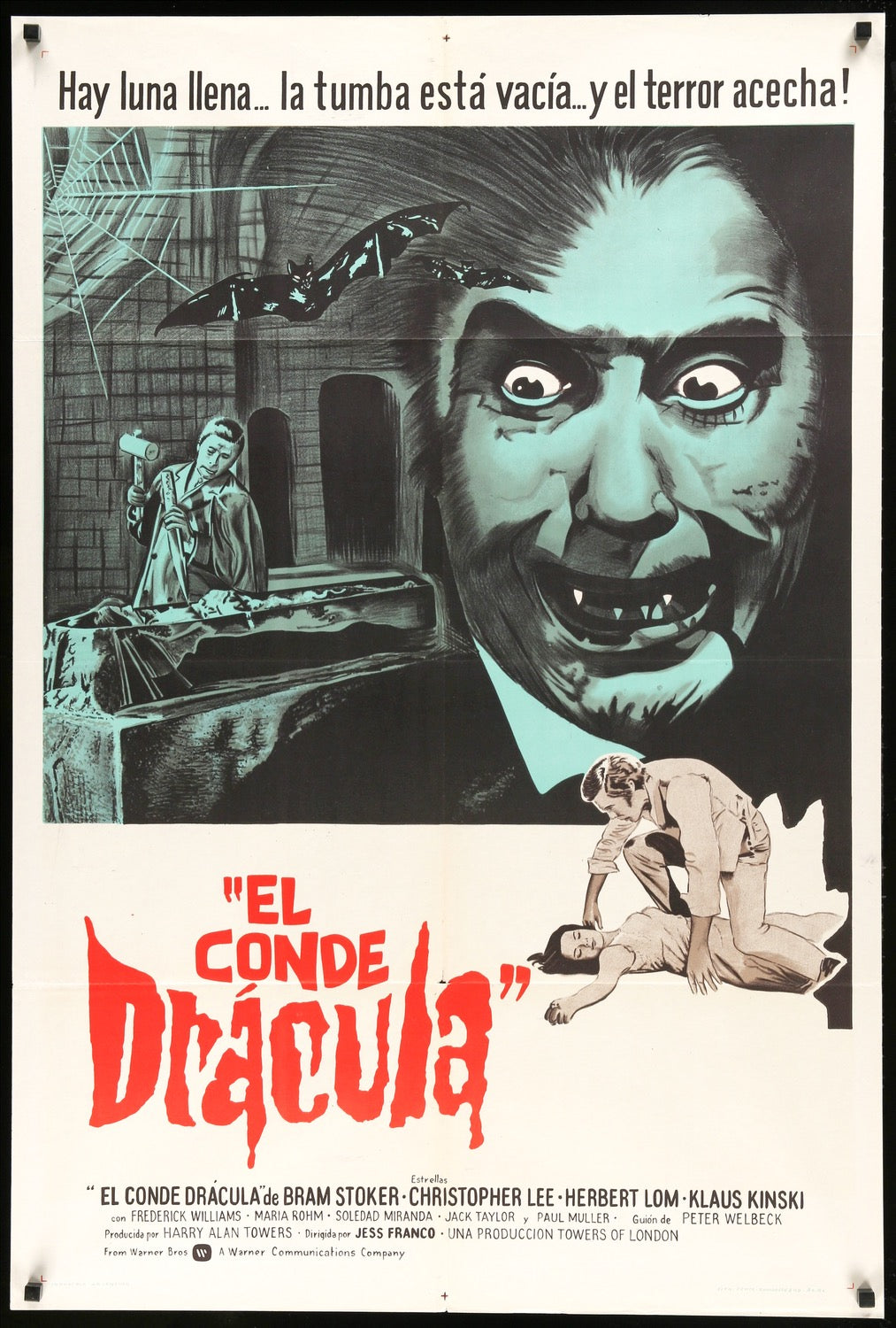 Count Dracula (1970) original movie poster for sale at Original Film Art