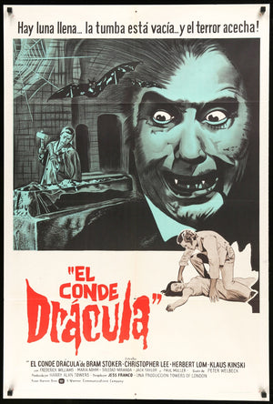 Count Dracula (1970) original movie poster for sale at Original Film Art