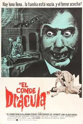 Count Dracula (1970) original movie poster for sale at Original Film Art