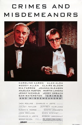Crimes and Misdemeanors (1989) original movie poster for sale at Original Film Art