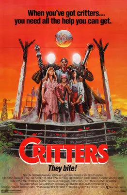 Critters (1986) original movie poster for sale at Original Film Art