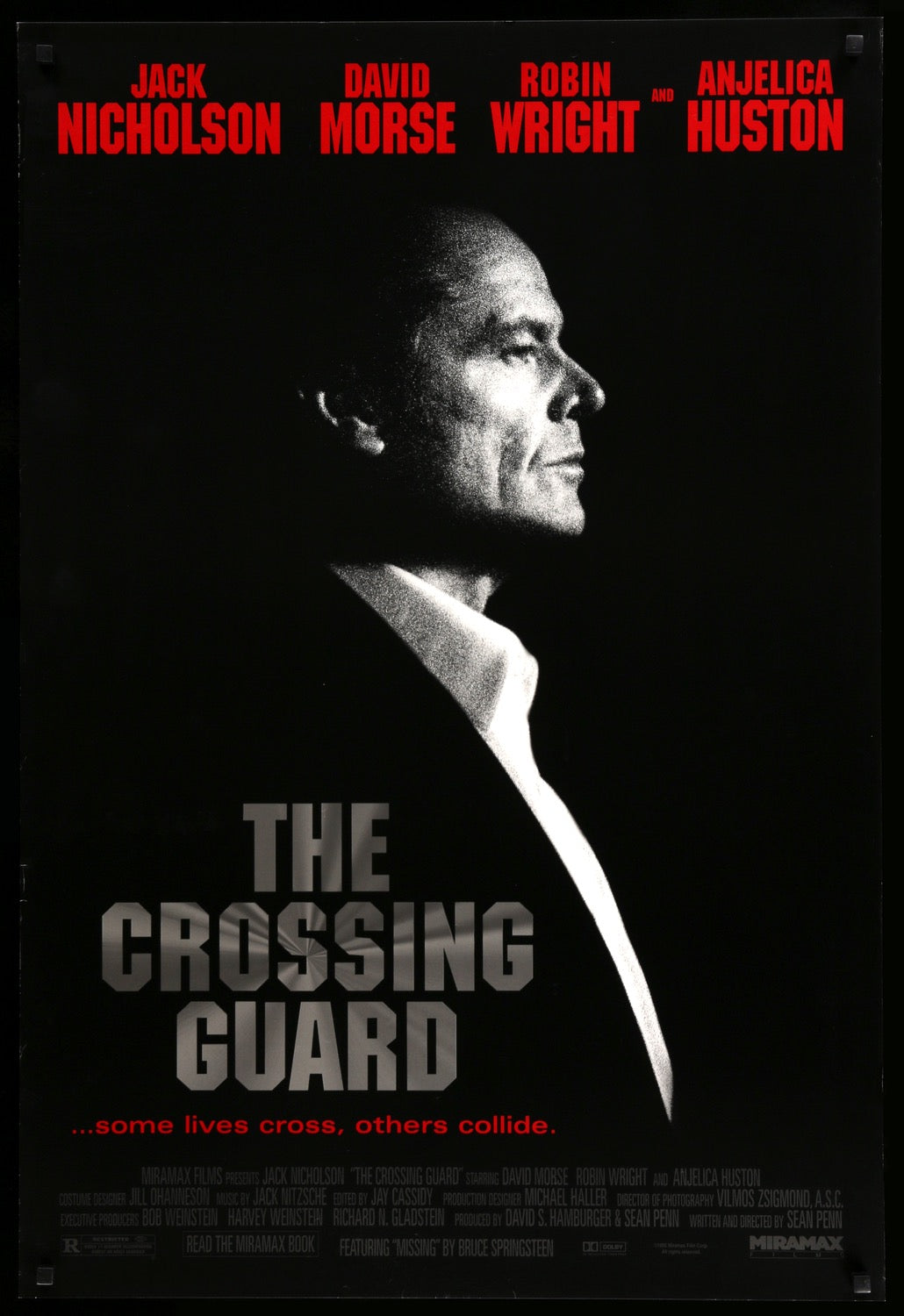 Crossing Guard (1995) original movie poster for sale at Original Film Art