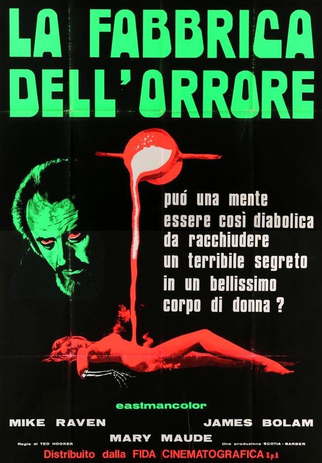 Crucible of Terror (1971) original movie poster for sale at Original Film Art