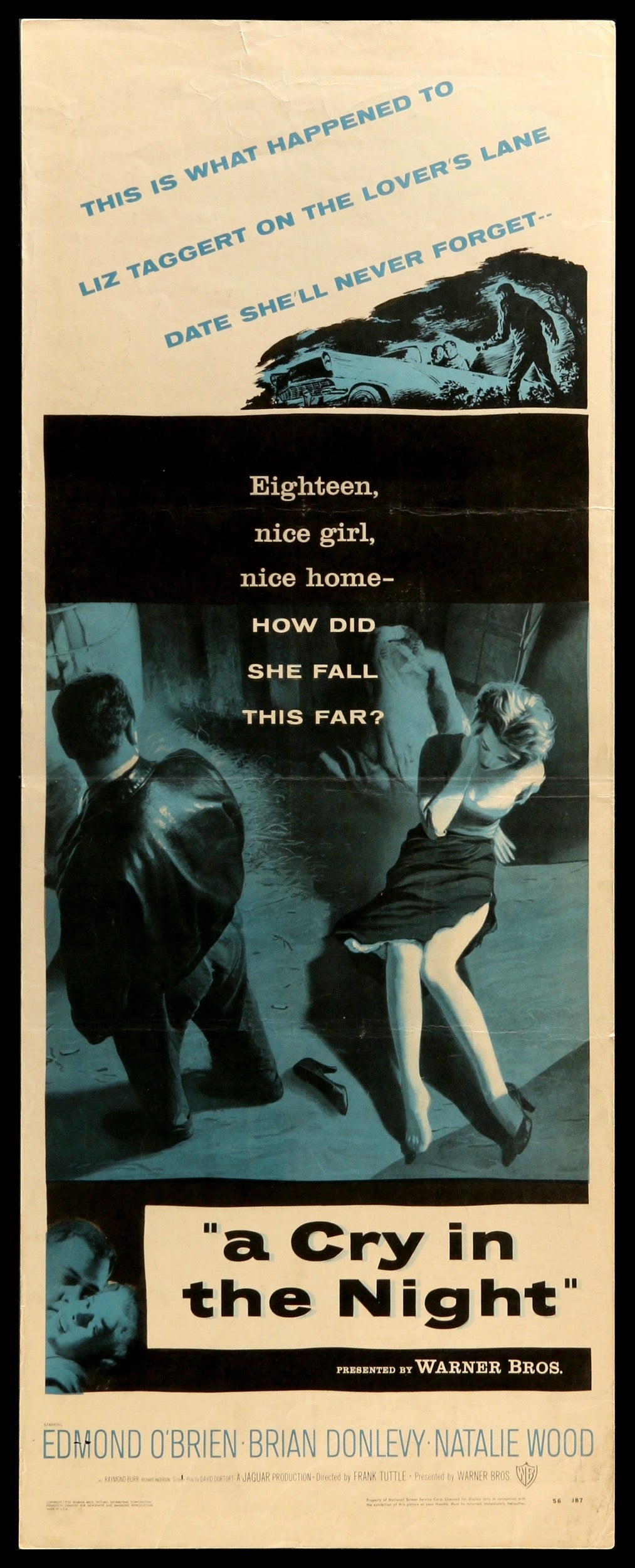 Cry in the Night (1956) original movie poster for sale at Original Film Art