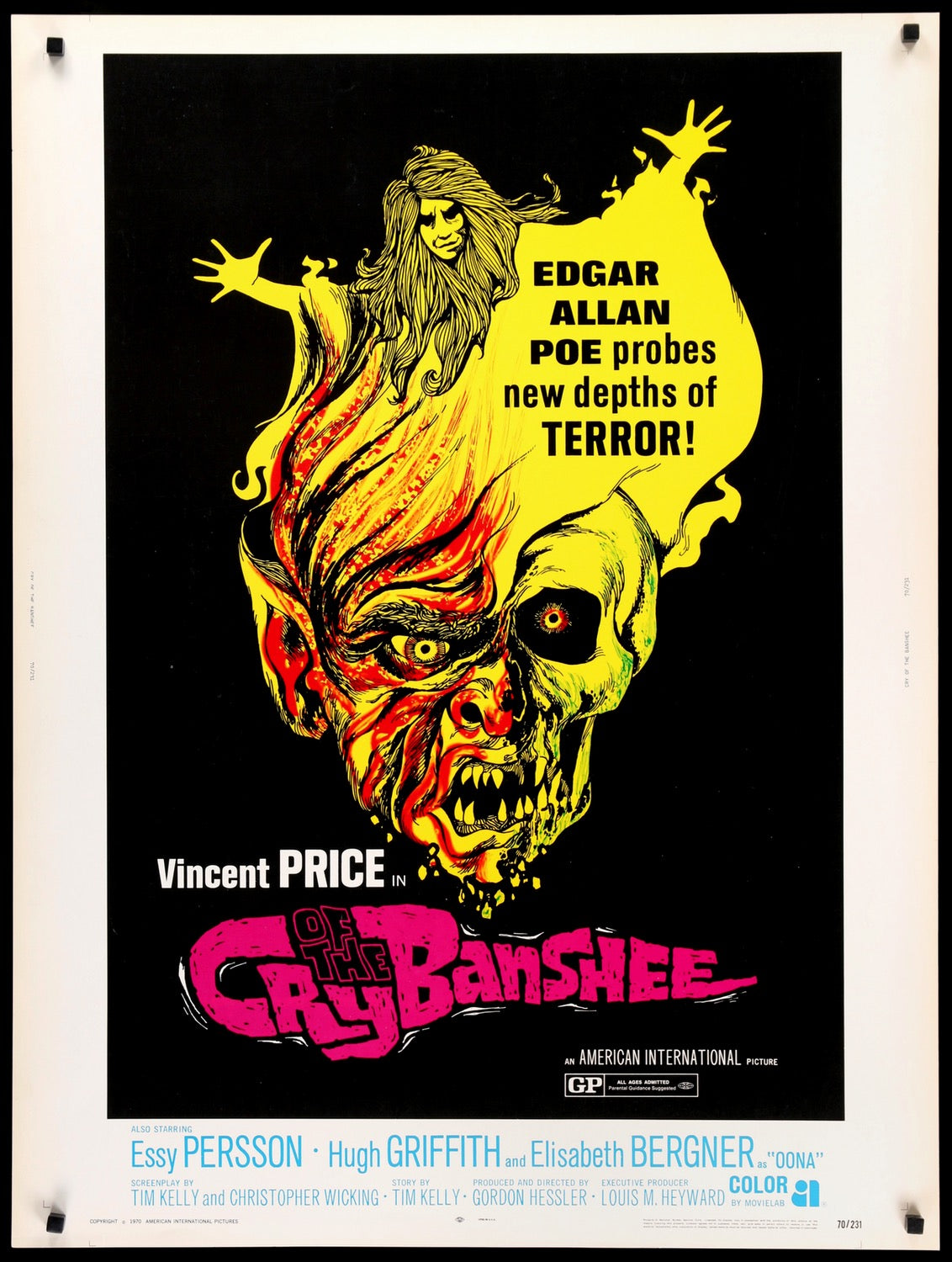 Cry of the Banshee (1970) original movie poster for sale at Original Film Art - Vintage Movie Posters