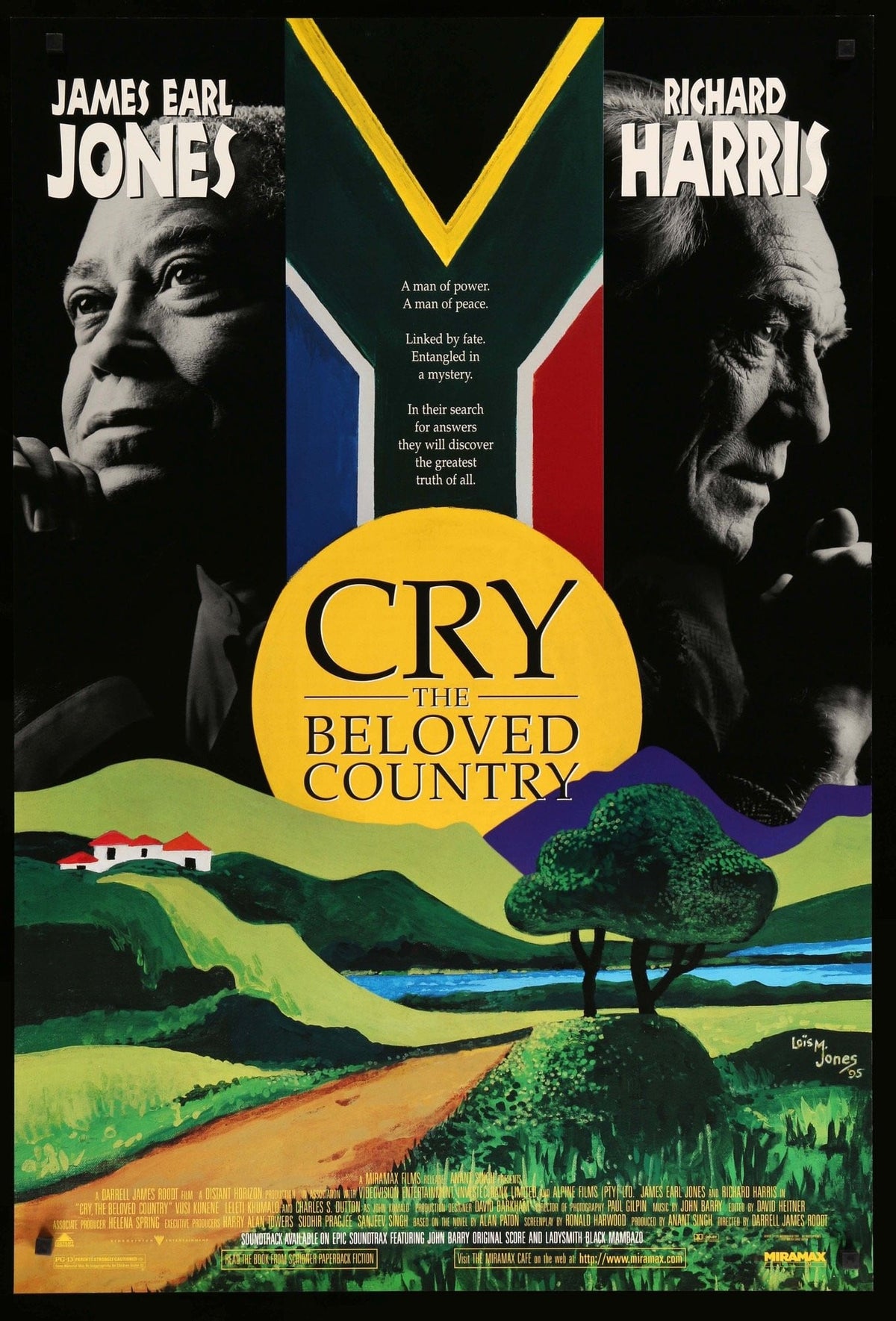 Cry, the Beloved Country (1995) original movie poster for sale at Original Film Art