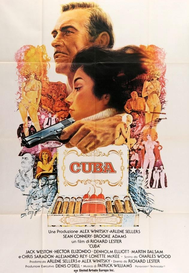 Cuba (1979) original movie poster for sale at Original Film Art