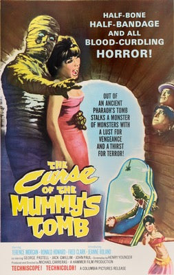 Curse of the Mummy's Tomb (1964) original movie poster for sale at Original Film Art