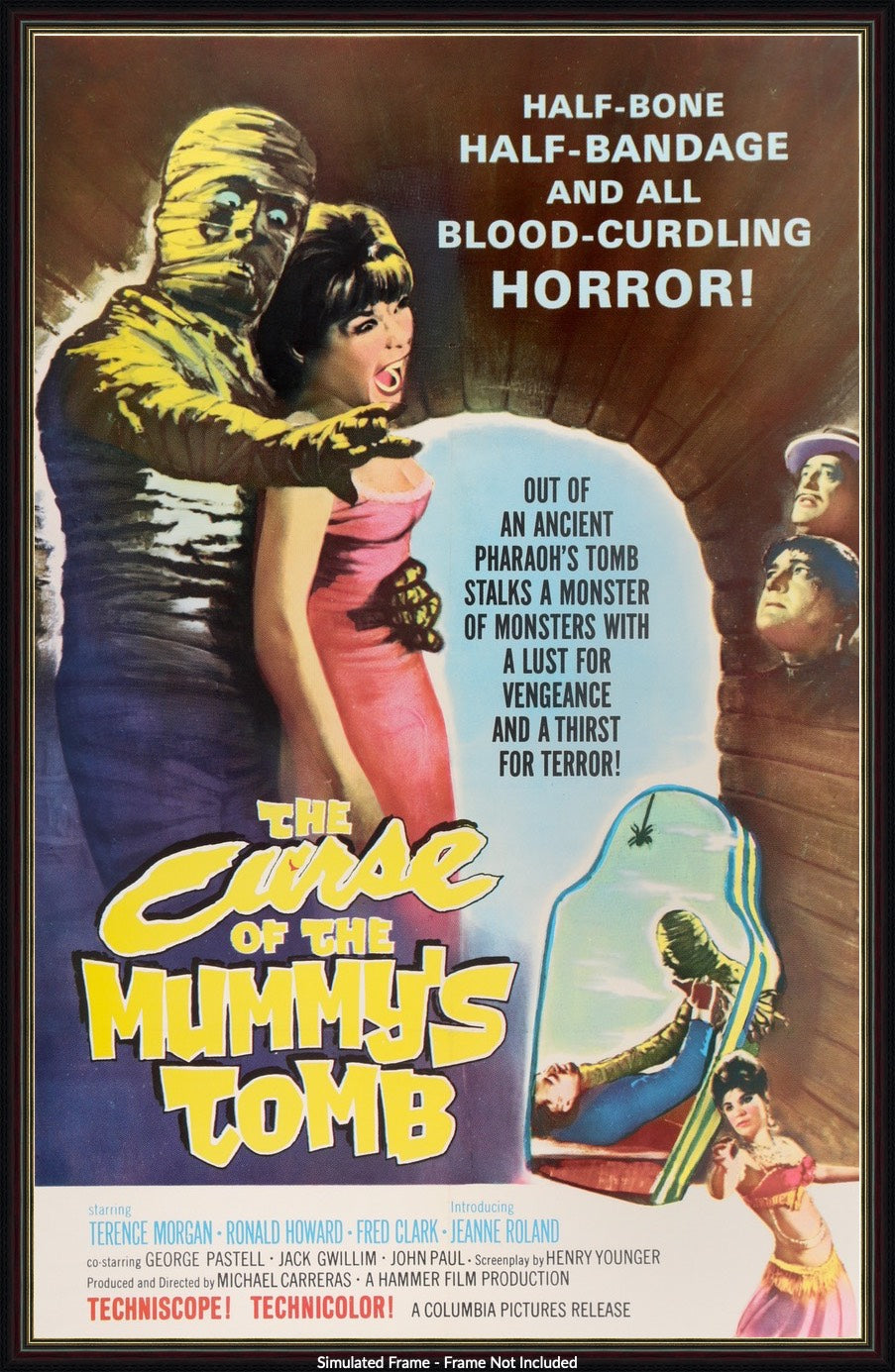 Curse of the Mummy's Tomb (1964) original movie poster for sale at Original Film Art - Vintage Movie Posters