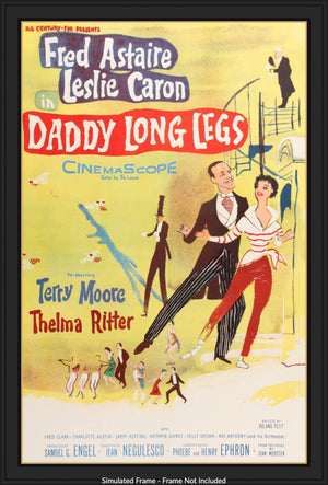 Daddy Long Legs (1955) original movie poster for sale at Original Film Art