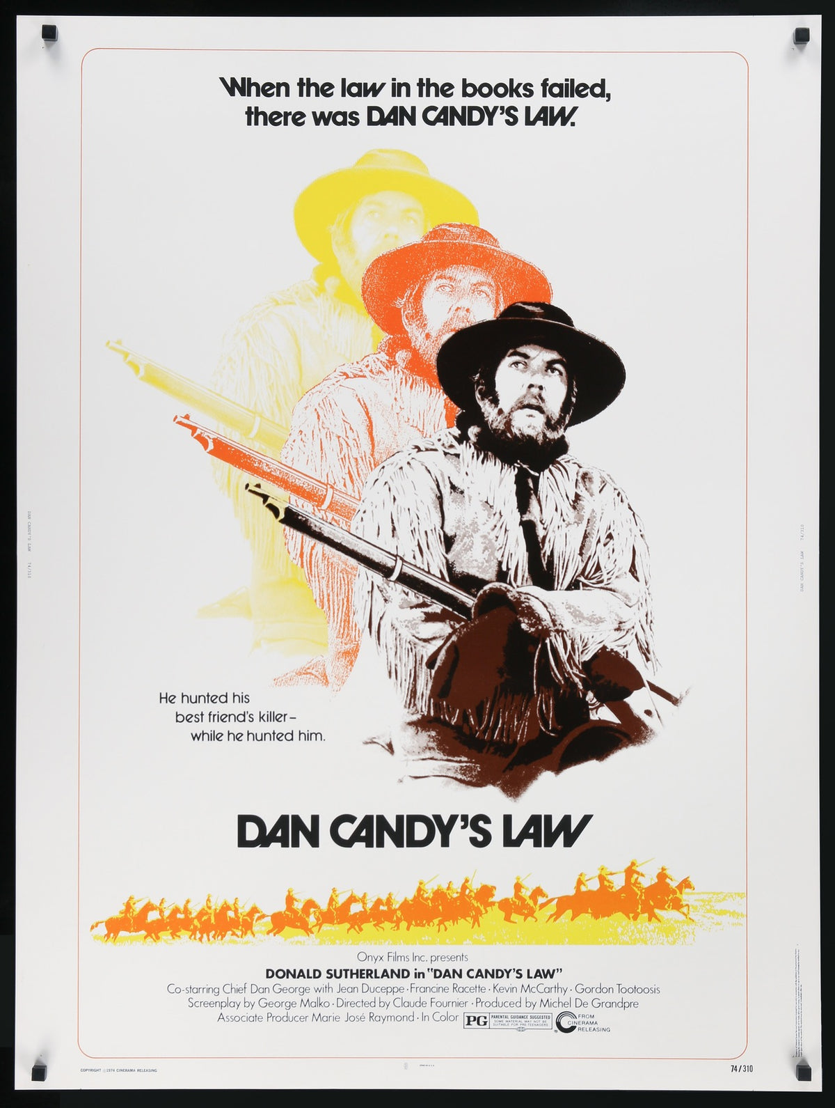 Dan Candy&#39;s Law (Alien Thunder) (1974) original movie poster for sale at Original Film Art