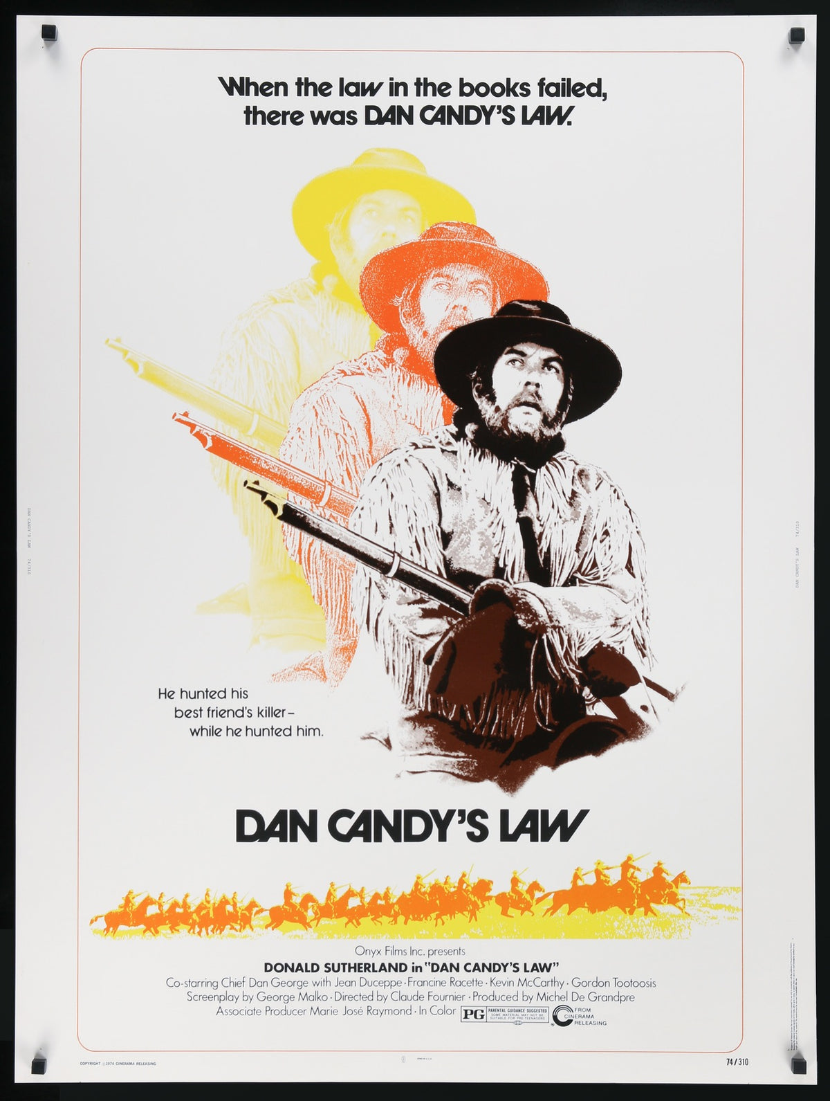 Dan Candy&#39;s Law (Alien Thunder) (1974) original movie poster for sale at Original Film Art - Vintage Movie Posters
